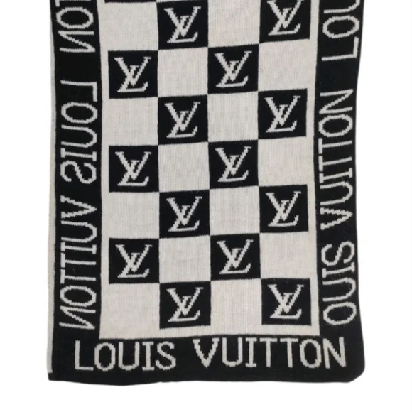 🏅Luxurious LOUIS VUITTON WOOL & SILK SCARF - Picture 6 of 8